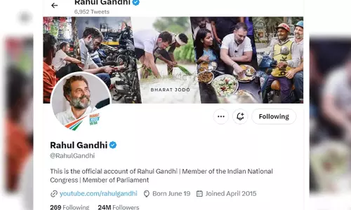 Rahul changes his X bio from DisQualified MP to Member of Parliament