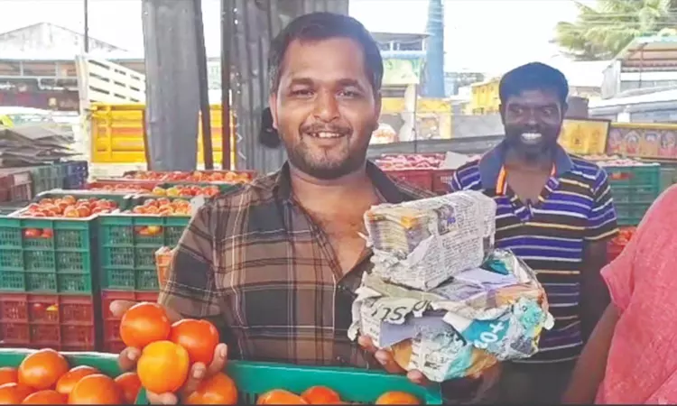 Farmers strike gold as tomato prices surge