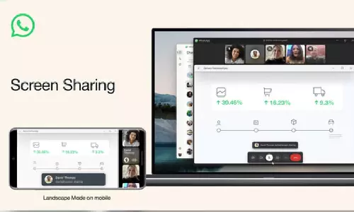 WhatsApp enables screen sharing during video calls