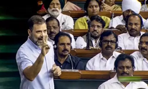 BJP murdered Bharat Mata in Manipur: Rahul in LS