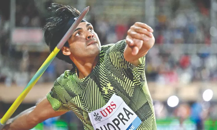 Neeraj to lead 28-member Indian team in World Athletics Champs