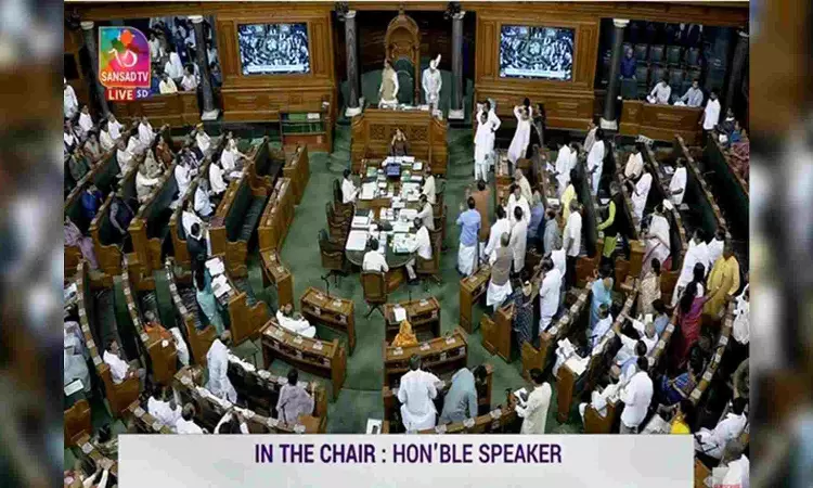LS adjourned till 12 noon amid ruckus over Adhirs suspension
