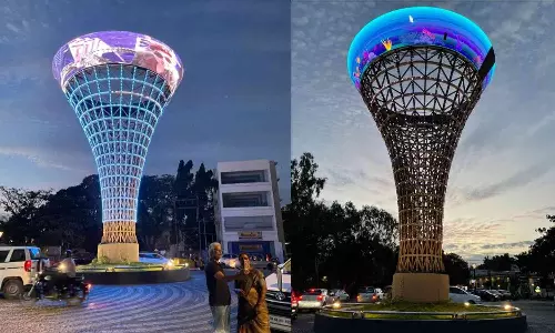 A Media Tree grows in Smart City Coimbatore, model roads garner huge footfall