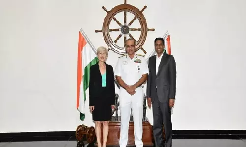 US congressional delegation visits Western Naval Command headquarters