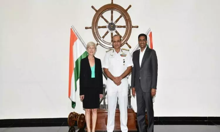 US congressional delegation visits Western Naval Command headquarters