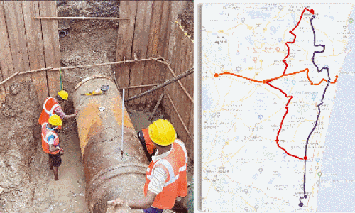 CMRL: Under the corridors