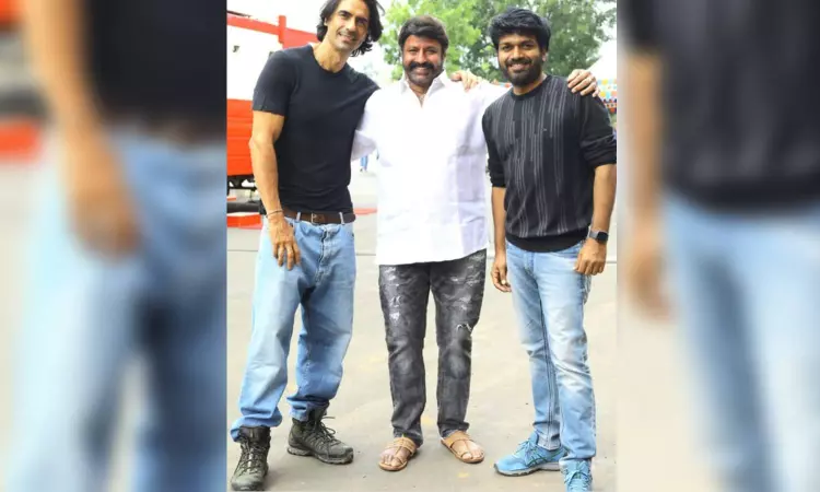 Arjun Rampal wraps up shoot for Telugu debut Bhagwant Kesari Arjun Rampal wraps up shoot for Telugu debut Bhagwant Kesari