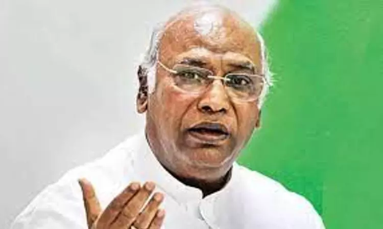 Modi became PM because Cong saved democracy, Constitution: Kharge