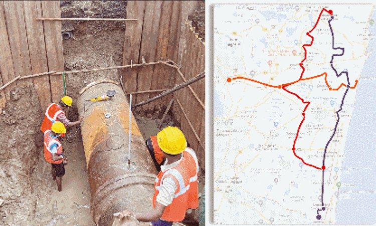 CMRL: Under the corridors