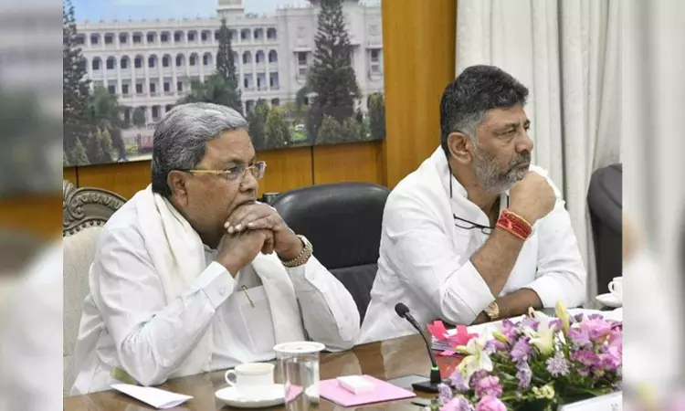 Ktaka CM Siddaramaiah,Shivakumar hold meeting with party MLAs Ktaka CM Siddaramaiah,Shivakumar hold meeting with party MLAs