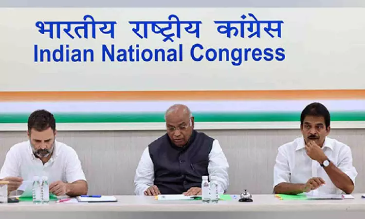 Congress President chairs meeting with partys Jharkhand leaders Congress President chairs meeting with partys Jharkhand leaders