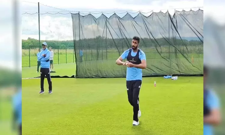 Jasprit Bumrah practices in nets ahead of T20I match against Ireland
