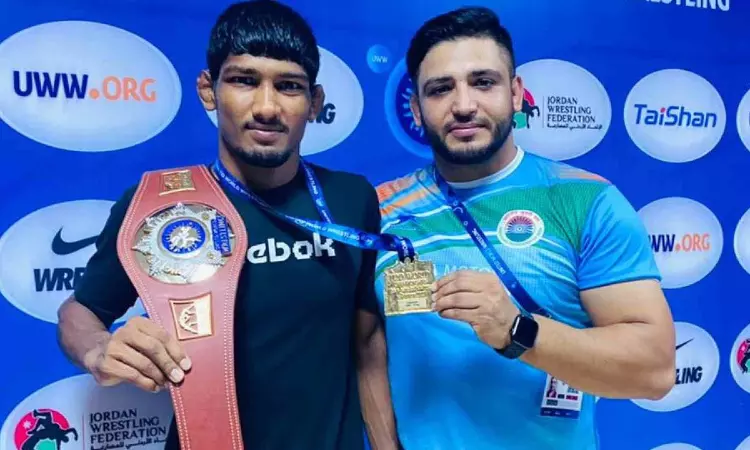 Mohit is newest Indian U20 World Champion wrestler