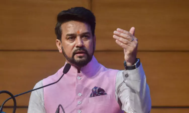 No big deal, says Anurag Thakur amid raging row over Bharat No big deal, says Anurag Thakur amid raging row over Bharat