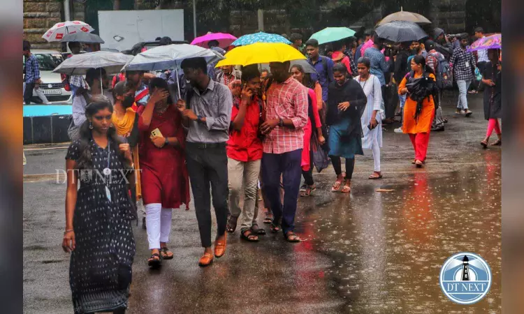 Chennai to receive moderate showers at evening hours for next 3 days Chennai to receive moderate showers at evening hours for next 3 days