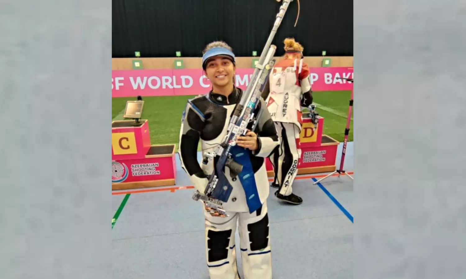 Mehuli Ghosh wins bronze and Paris Olympic quota in Women’s 10m Air Rifle