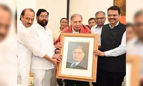 Industrialist Ratan Tata conferred with ‘Udyog Ratna’ award