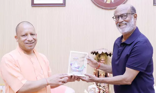 Rajinikanth to visit Ayodhya today Rajinikanth to visit Ayodhya today