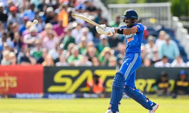 2nd T20I: India scores 185/5 against Ireland