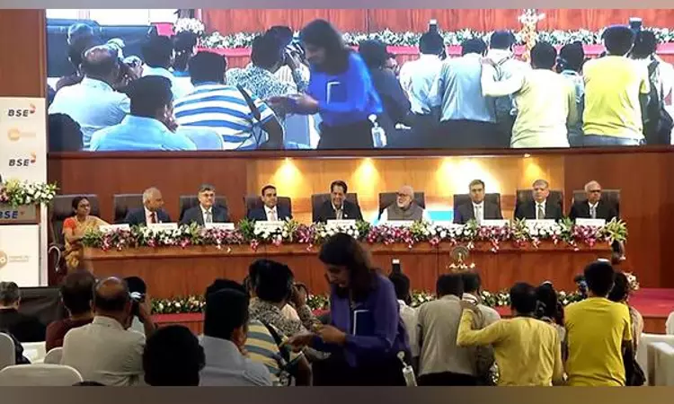 Sensex: Jio Financial Services lists on BSE