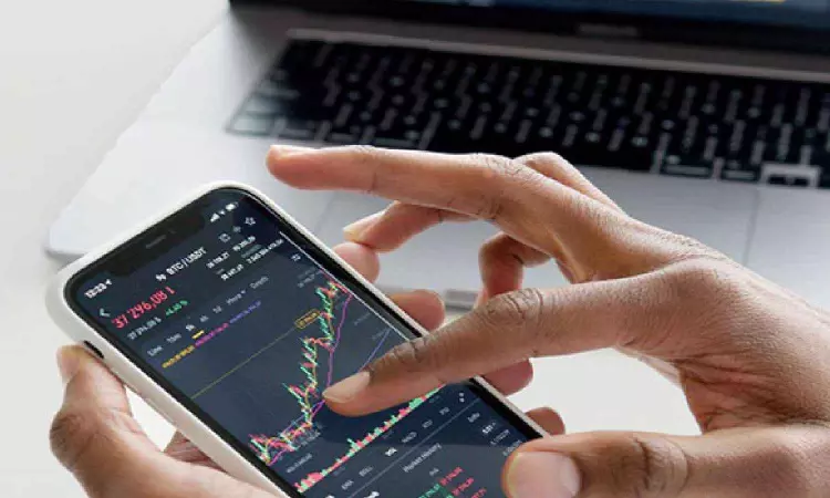 Stock market closes in green; Sensex gains 267.43 points