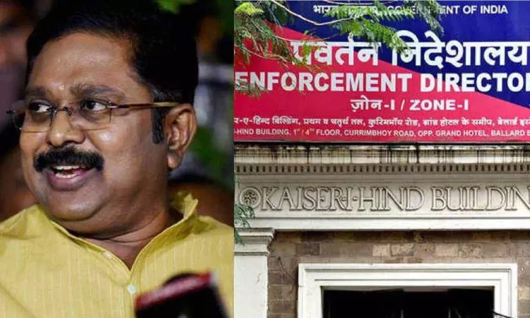 No legal bar to issue notice against TTV Dinakaran: ED