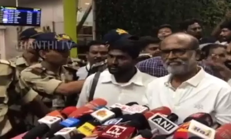My practice of seeking yogis blessings: Rajinikanth debunks trolls
