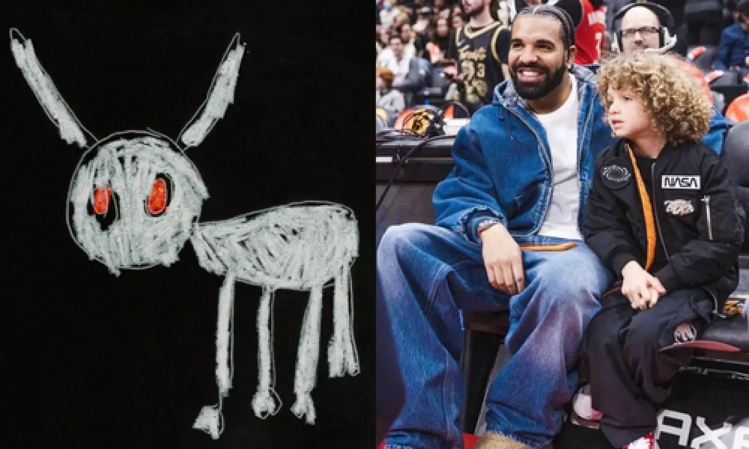 Drake reveals For All the Dogs album cover designed by his son
