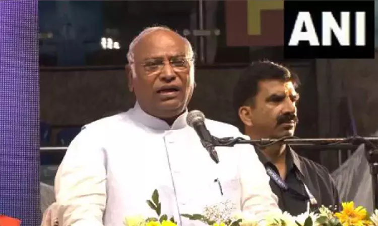 Cong president Kharge to address first public rally in poll-bound MP today