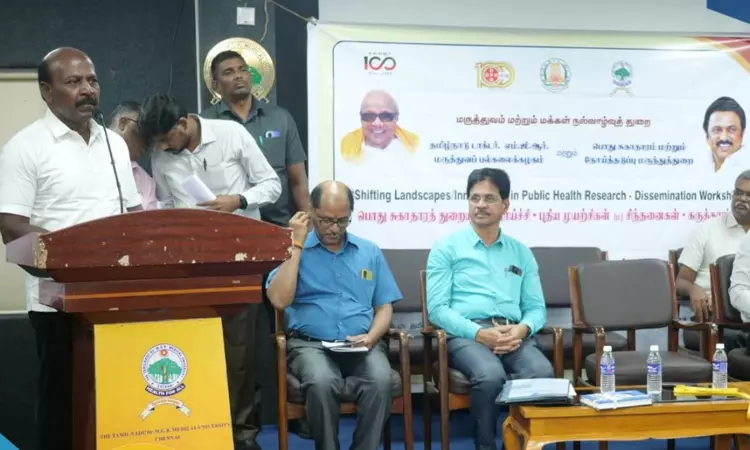 Tamil Nadu Dr MGR Medical University signs MoU with DPH for medical research Tamil Nadu Dr MGR Medical University signs MoU with DPH for medical research