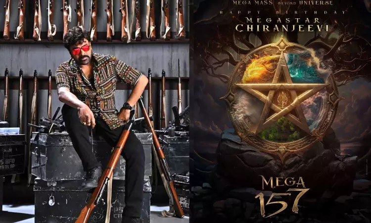Megastar Chiranjeevi’s film ‘Mega 157’ announced