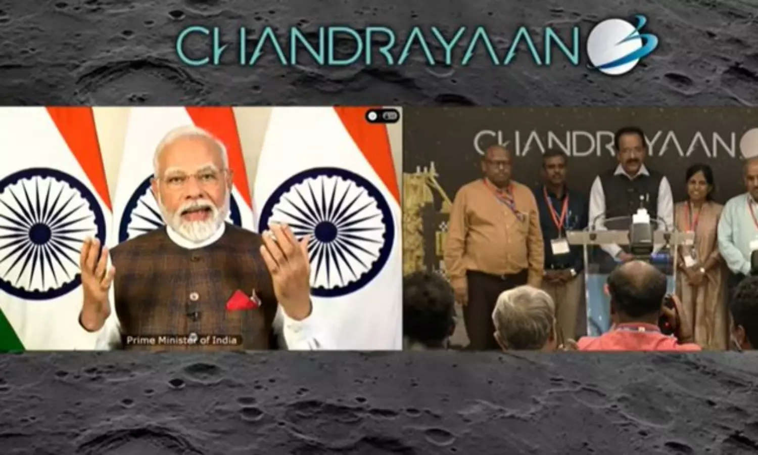 No country has reached there (the South Pole of... ... Chandrayaan-3 Live updates: Historic movement for a developed India