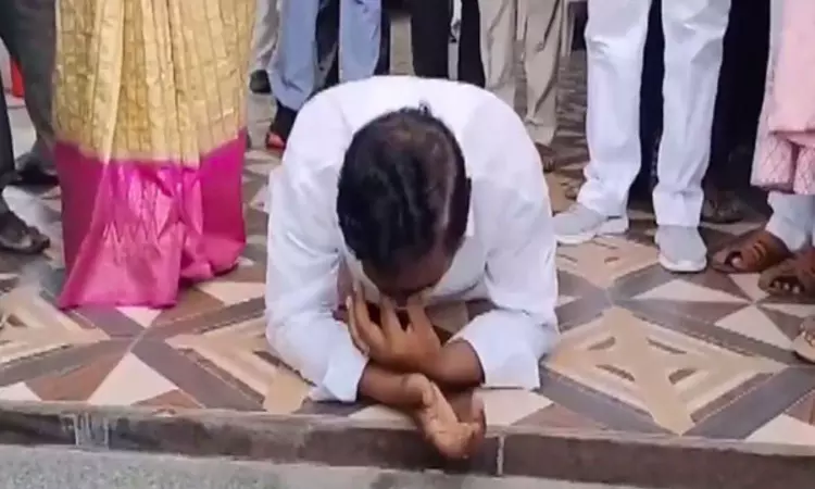 Telangana polls: Former deputy CM breaks down after being denied BRS ticket Telangana polls: Former deputy CM breaks down after being denied BRS ticket