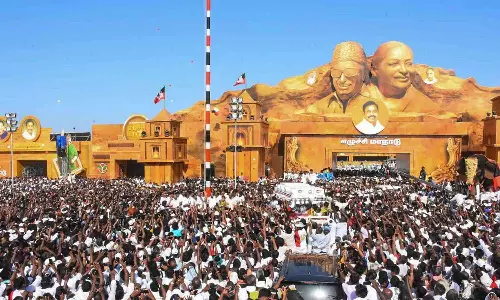DMK functionary lodges police complaint over slanderous song in AIADMK conference