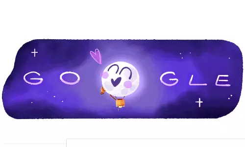 Google Doodle celebrates ISROs Chandrayaan-3 landing on Moons south pole