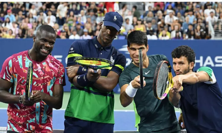 US Open: Alcaraz, Tiafoe among Stars Of The Open exhibition event, raise money for Ukraine