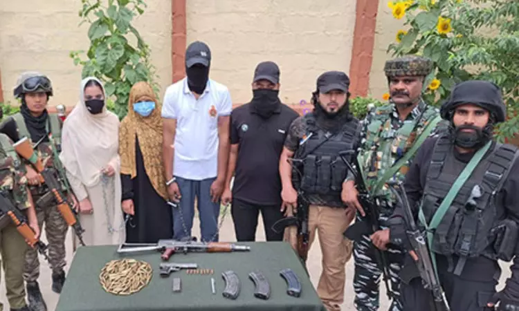 J-K: Terror model busted in Bandipora, arms and ammunitions recovered