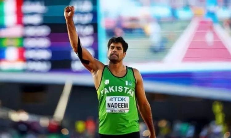 Best of luck to Neeraj, says Paks Nadeem ahead of World Athletics 2023 finals