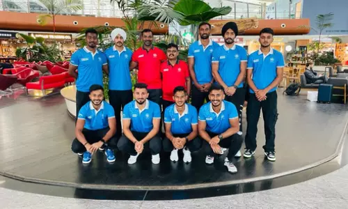 Indian team leaves for Men’s Asian Hockey 5s World Cup Qualifier Indian team leaves for Men’s Asian Hockey 5s World Cup Qualifier