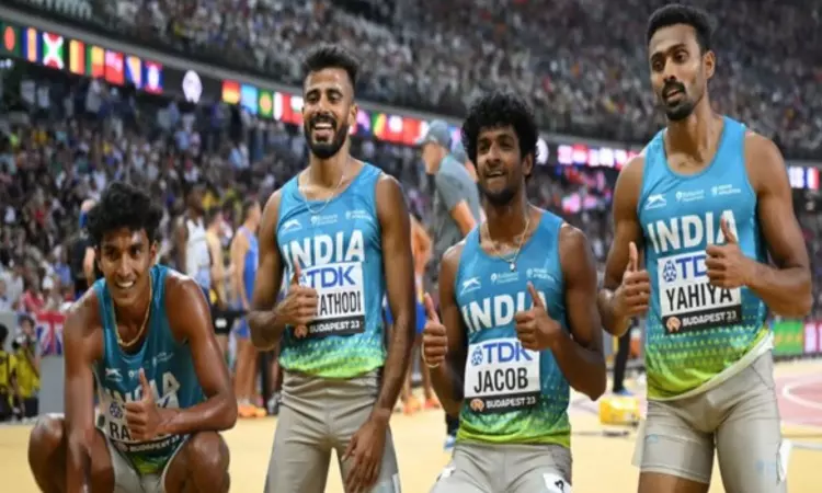 Indian men’s 4x400m relay team qualifies for final at World Athletics Championships