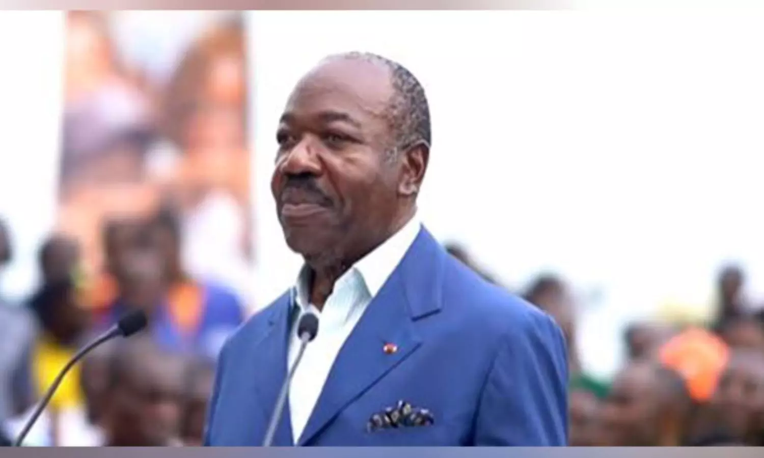 Military announces theyve seized power after Prez Ondimba wins election