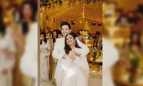 Raghav Chadha in Mumbai for INDIA alliance, meets fiancee Parineeti