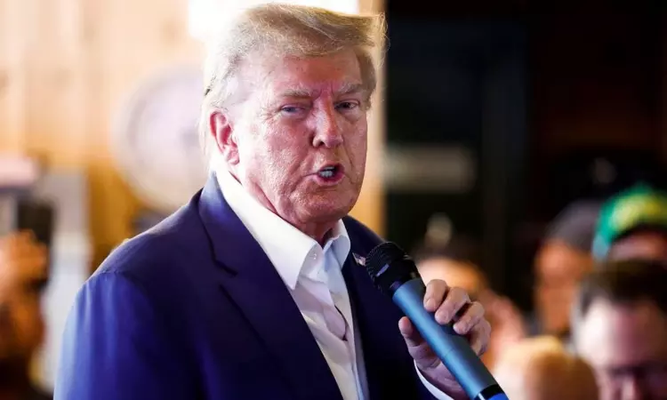 Donald Trump pleads not guilty in Georgia election interference, waives arraignment Donald Trump pleads not guilty in Georgia election interference, waives arraignment