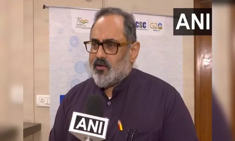 ‘INDIA’ alliance an attempt to rebrand UPA: Rajeev Chandrasekhar