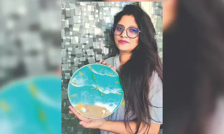 Chennai artiste finds success in resin art