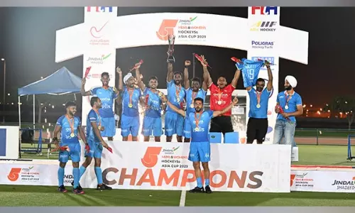 PM Modi lauds Indian Mens Hockey team for winning Hockey5s Asia Cup