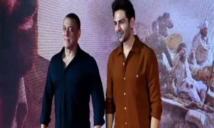 Salman Khan arrives at ‘Gadar 2’ success party in his new bald look