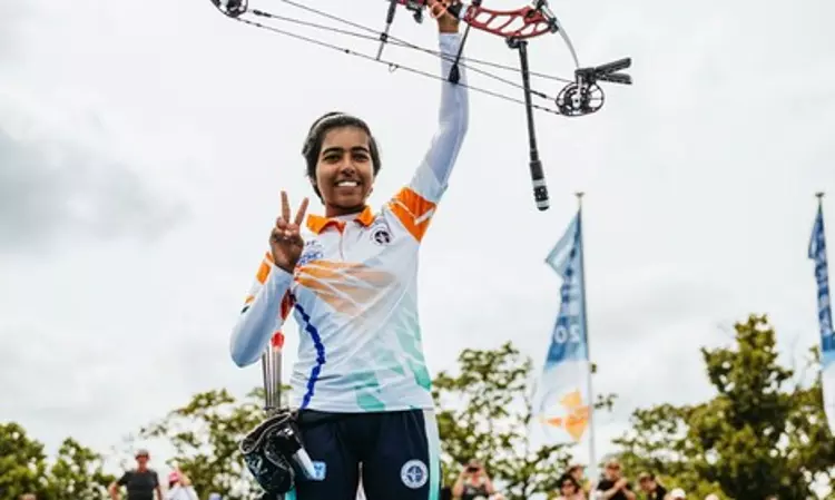 Indias youngest world archery champion, Aditi is a 17-yr-old prodigy