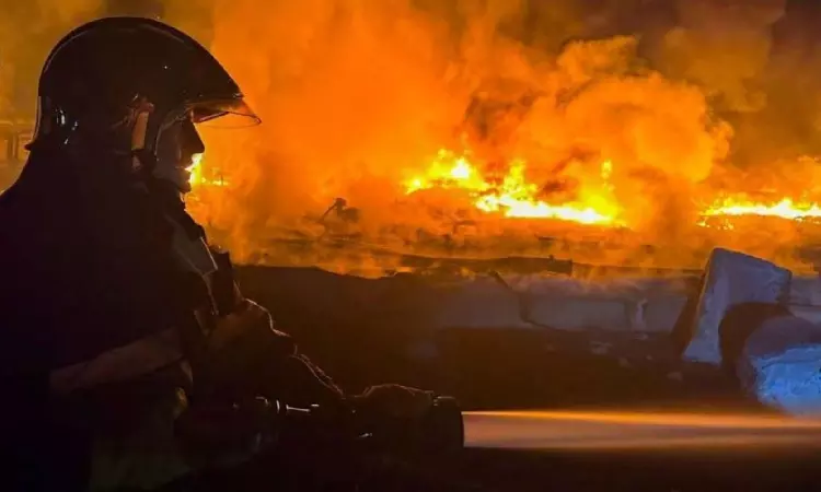 Russian drone attack hits Danube port infrastructure, Ukraine says