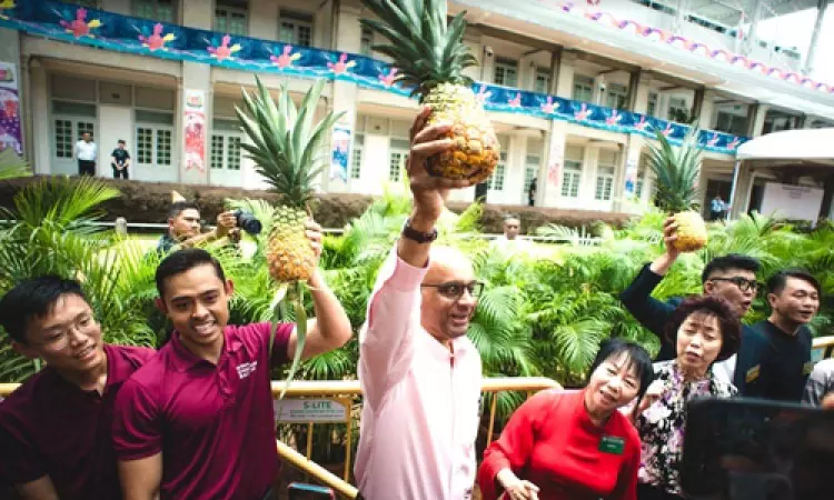 Sales of pineapples soar in Singapore after Tharmans poll victory